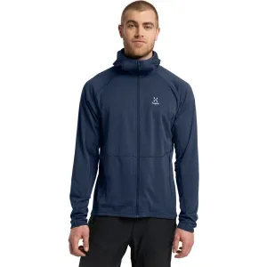 Mikina s kapucňou Haglofs Skuta Hood - tarn blue