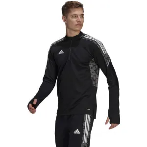adidas CONDIVO21 TRAINING TOP Pánska futbalová mikina, čierna, veľkosť