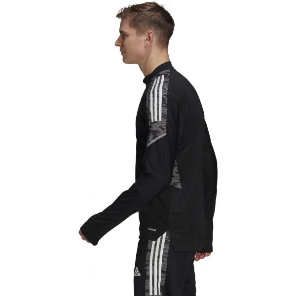 adidas CONDIVO21 TRAINING TOP Pánska futbalová mikina, čierna, veľkosť