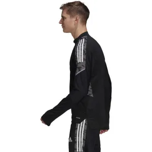 adidas CONDIVO21 TRAINING TOP Pánska futbalová mikina, čierna, veľkosť