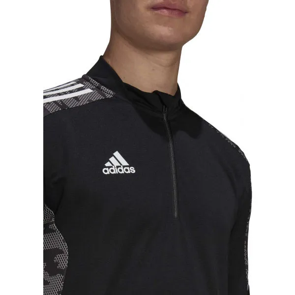 adidas CONDIVO21 TRAINING TOP Pánska futbalová mikina, čierna, veľkosť