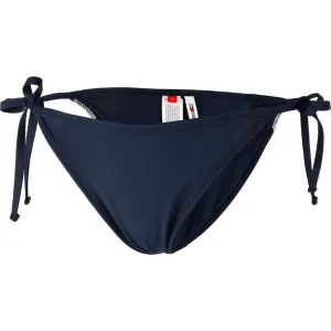 Tommy Hilfiger TJ ARCHIVE-STRING SIDE TIE Dámsky spodný diel plaviek, tmavo modrá, veľkosť