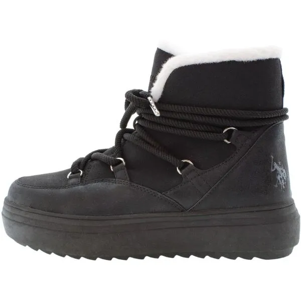 U.S. POLO ASSN. PENNY001 Dámska zimná obuv, čierna, veľkosť