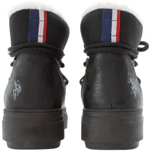 U.S. POLO ASSN. PENNY001 Dámska zimná obuv, čierna, veľkosť