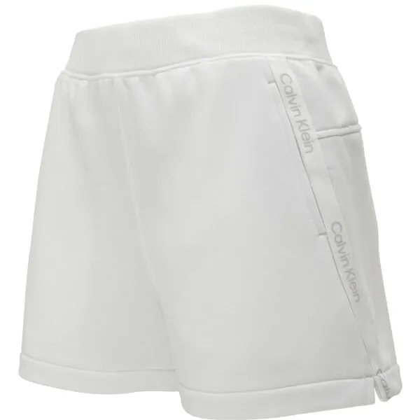 Calvin Klein PW - Knit Short Dámske kraťasy, biela, veľkosť