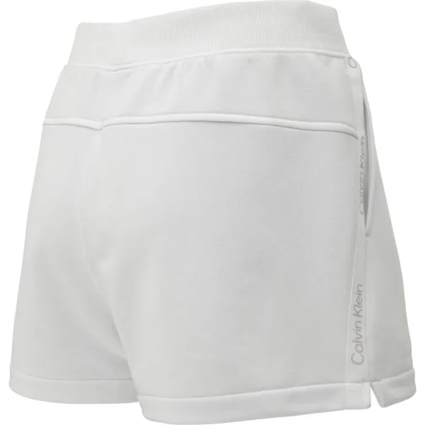 Calvin Klein PW - Knit Short Dámske kraťasy, biela, veľkosť