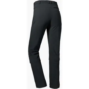 Schöffel ENGADIN 1 ZIP OFF Dámske outdoorové nohavice, čierna, veľkosť