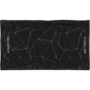 Finmark MULTIFUNCTIONAL SCARF WITH FLEECE Multifunkčná šatka, čierna, veľkosť UNI