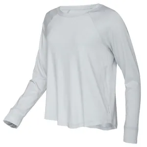 BOODY GOODNIGHT RAGLAN SLEEP TOP Dámske pyžamové tričko, sivá, veľkosť