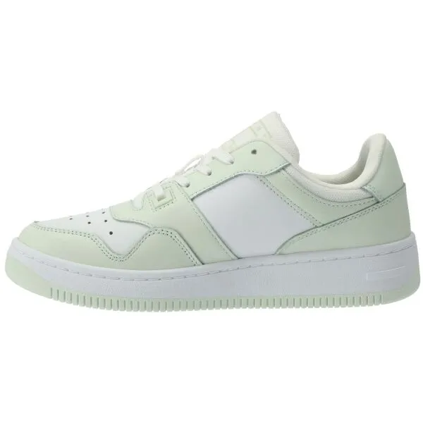 Tommy Hilfiger TOMMY JEANS RETRO BASKET WMN Dámske nízke tenisky, svetlo zelená, veľkosť
