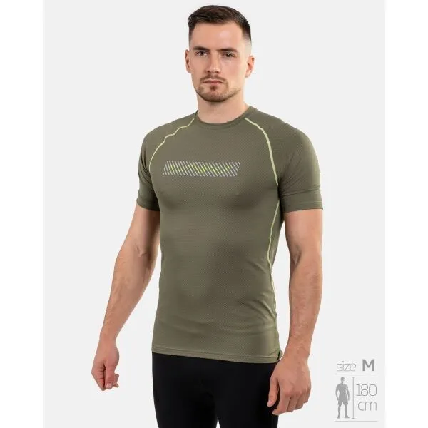 Klimatex LUCAS Pánske QuickDry tričko, khaki, veľkosť