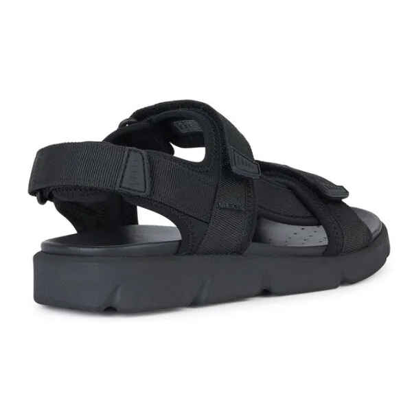 Geox XAND 2S A Pánske sandále, čierna, veľkosť