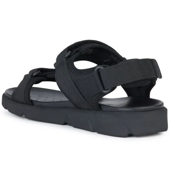 Geox XAND 2S A Pánske sandále, čierna, veľkosť