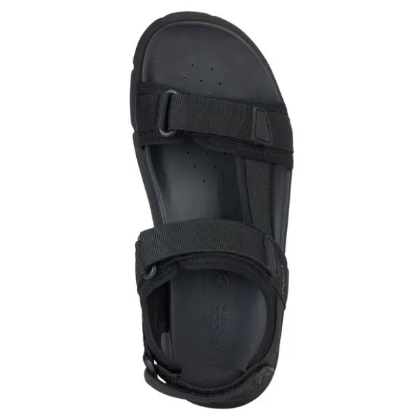 Geox XAND 2S A Pánske sandále, čierna, veľkosť