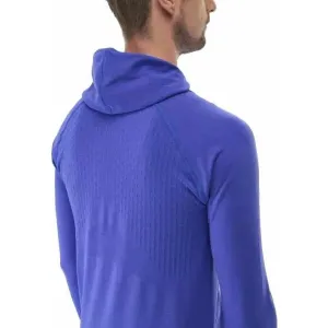 Mikina s kapucňou Compressport 3D Thermo Seamless Hoodie Zip - dazz blue