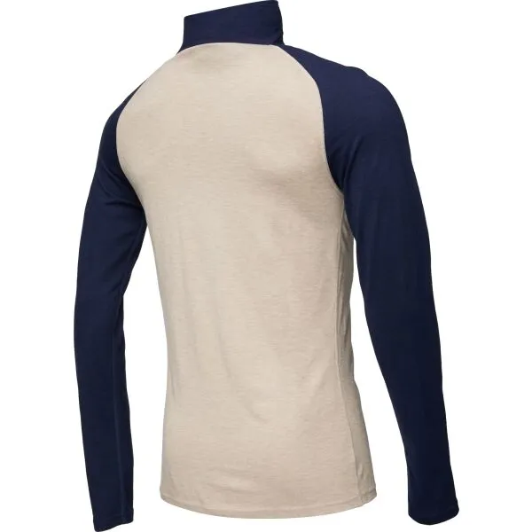 Bula RETRO Pánske merino tričko, béžová, veľkosť