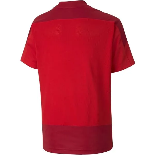 Puma TEAMGOAL 23 TRAINING JERSEY JR Chlapčenské futbalové tričko, červená, veľkosť