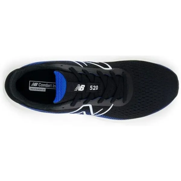 New Balance 520V8 Pánska bežecká obuv, čierna, veľkosť 44