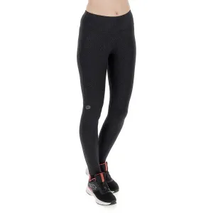 Lotto WORKOUT II LEGGINGS Dámske fitnes legíny, čierna, veľkosť