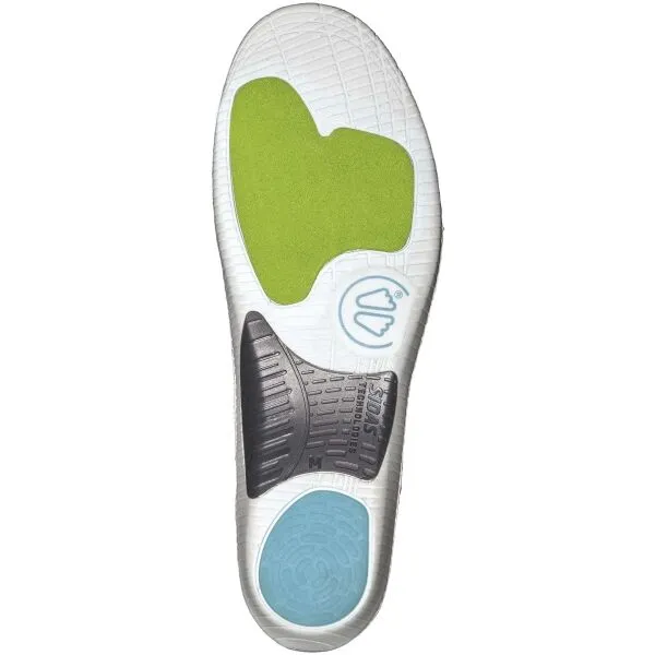 Sidas MAX PROTECT ACTIV' SLIM Vložky do obuvi, zelená, veľkosť 39-41