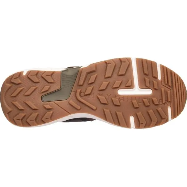 Tommy Hilfiger MRUNNER CORDURA LEATHER Pánska voľnočasová obuv, hnedá, veľkosť