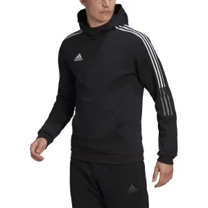 adidas TIRO21 SWEAT HOODY Pánska mikina, čierna, veľkosť