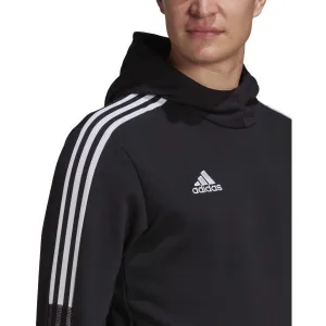 adidas TIRO21 SWEAT HOODY Pánska mikina, čierna, veľkosť