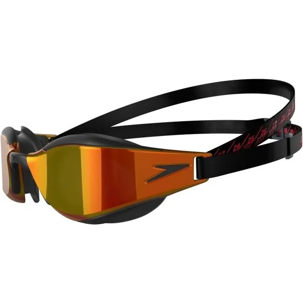Speedo fastskin hyper elite mirror čierno/zlatá