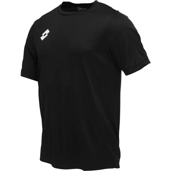 Lotto ELITE JERSEY PL Pánsky futbalový dres, čierna, veľkosť
