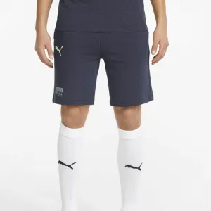 Puma FUßBALL STREET SHORTS Pánske futbalové šortky, tmavo modrá, veľkosť
