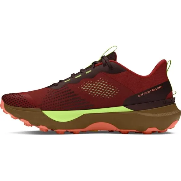 Under Armour INFINITE PRO TRAIL Pánska bežecká obuv, červená, veľkosť 45
