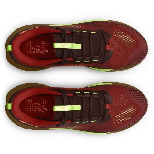Under Armour INFINITE PRO TRAIL Pánska bežecká obuv, červená, veľkosť 45