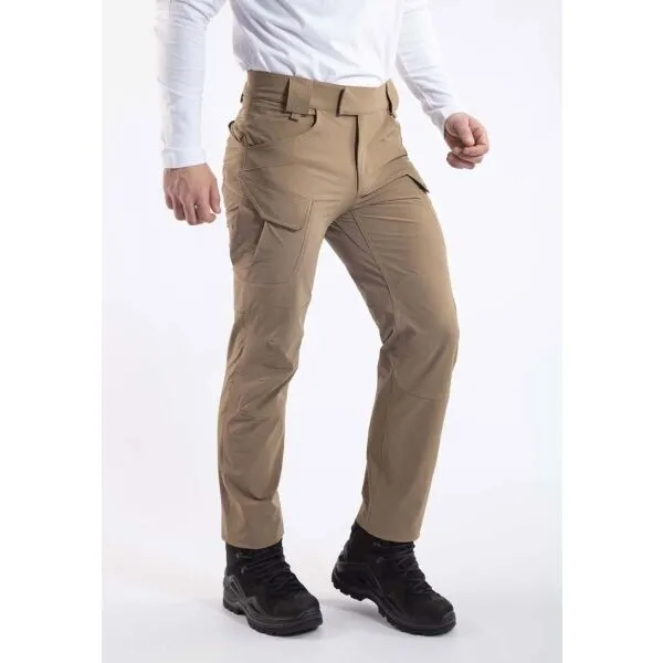 VAVWEAR TACFLEX11 Pánske outdoorové nohavice, hnedá, veľkosť 36x34