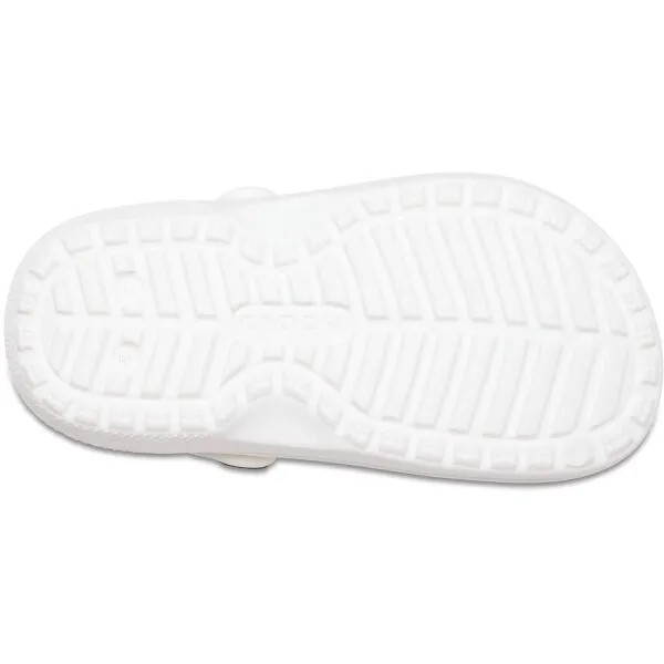 Crocs CLASSIC LINED CLOG K Unisex nazúvacia obuv, biela, veľkosť 32/33