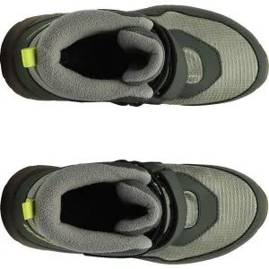 Jack Wolfskin POLAR BEAR-B TEXAPORE MID VC K Detská zimná obuv, zelená, veľkosť
