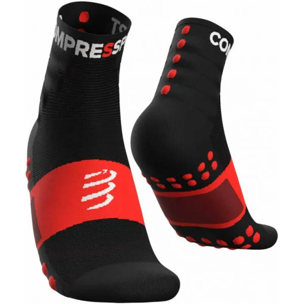 Compressport TRAINING SOCKS 2-PACK Športové ponožky, čierna, veľkosť