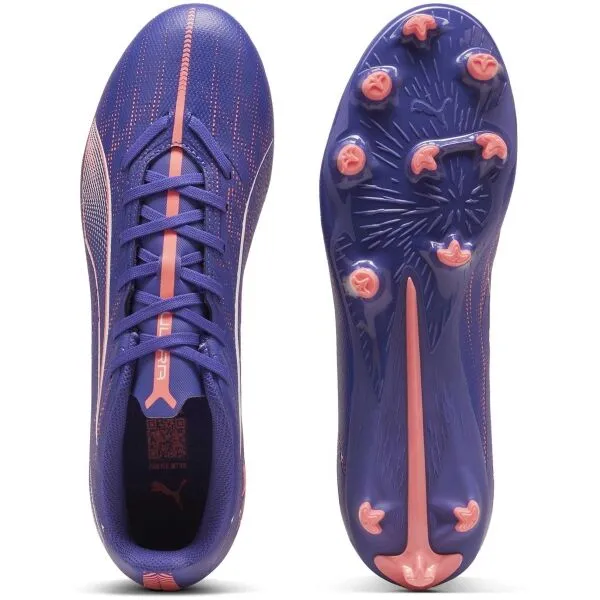Puma ULTRA 5 PLAY FG/AG Pánske kopačky, fialová, veľkosť 44