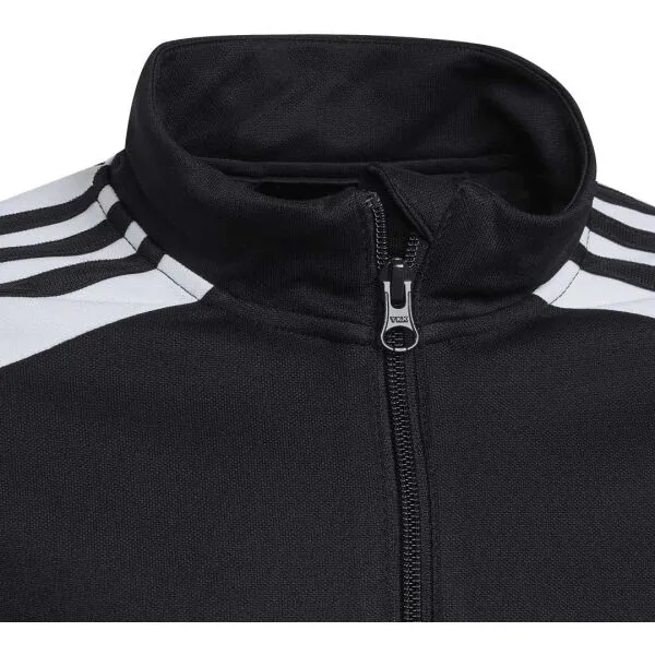 adidas SQ21 TR JKT Y Chlapčenská futbalová mikina, čierna, veľkosť