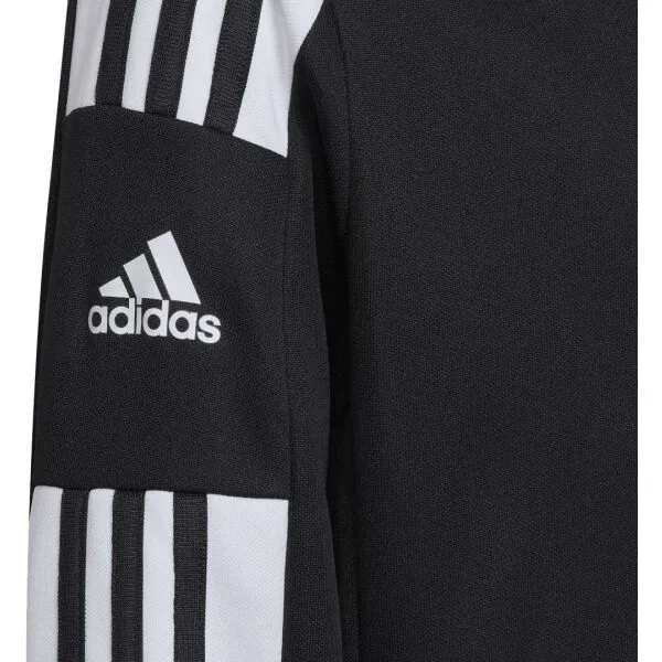 adidas SQ21 TR JKT Y Chlapčenská futbalová mikina, čierna, veľkosť