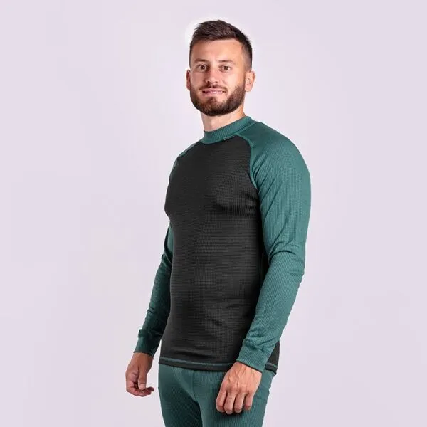 PROGRESS MICROSENSE LS Pánske tričko, čierna, veľkosť