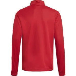 adidas SQ21 TR JKT Y Chlapčenská futbalová mikina, červená, veľkosť