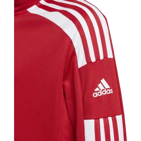 adidas SQ21 TR JKT Y Chlapčenská futbalová mikina, červená, veľkosť