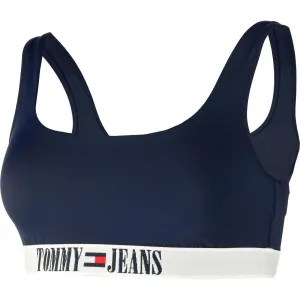 Tommy Hilfiger TJ ARCHIVE-BRALETTE Dámsky vrchný diel plaviek, tmavo modrá, veľkosť