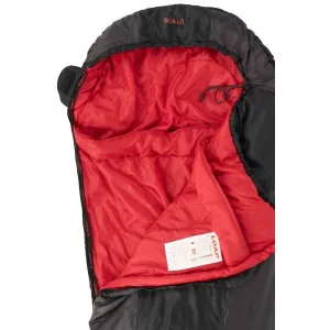 LOAP SOLLE Spací vak, čierna, veľkosť 220 cm - pravý zips