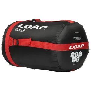 LOAP SOLLE Spací vak, čierna, veľkosť 220 cm - pravý zips