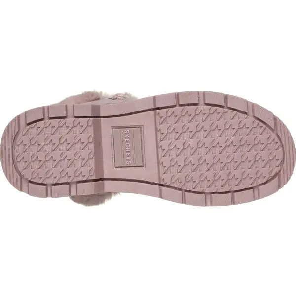 Skechers STREET GLITZ Dievčenská zimná obuv, ružová, veľkosť