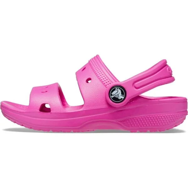 Crocs CLASSIC CROCS SANDAL T Detská nazúvacia obuv, ružová, veľkosť 23/24