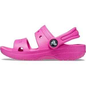 Crocs CLASSIC CROCS SANDAL T Detská nazúvacia obuv, ružová, veľkosť 23/24