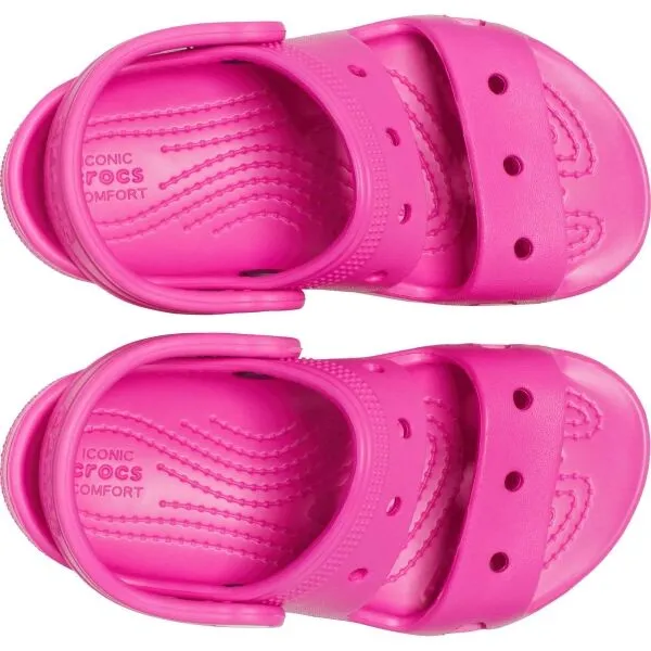 Crocs CLASSIC CROCS SANDAL T Detská nazúvacia obuv, ružová, veľkosť 23/24