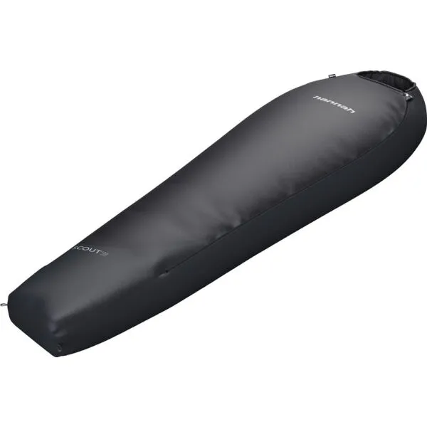 Hannah SCOUT 120 LONG Dvojsezónny ľahký spací vak, čierna, veľkosť